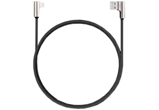 AUKEY CB-BAL6 - Kabel USB-A zu Lightning (Schwarz/Silber)