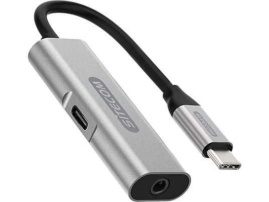 SITECOM CN-396 USB-C naar 3.5mm Audio Adapter met USB-C PD