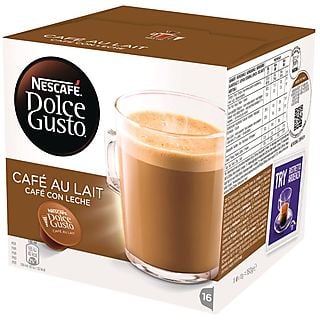 Cápsulas monodosis - Dolce Gusto Café con leche,Pack de 16 cápsulas para 16 tazas