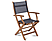 FIELDMANN FDZN 4201-T Kerti szék, dönthető, fa, 1 db