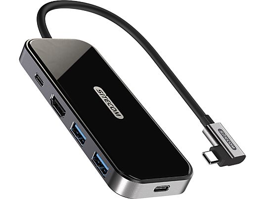 SITECOM CN-408 USB-C naar HDMI Adapter & Hub met USB-C PD