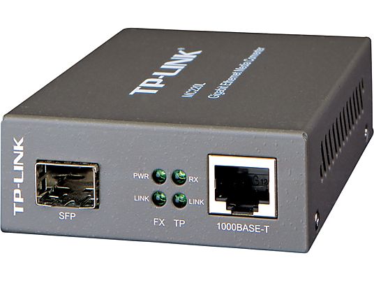 TP-LINK MC220L - Convertisseur de média (Noir)
