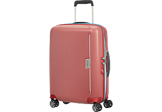 SAMSONITE Mixmesh Spinner gurulós bőrönd, 55/20, piros-világoskék (106745-7085)