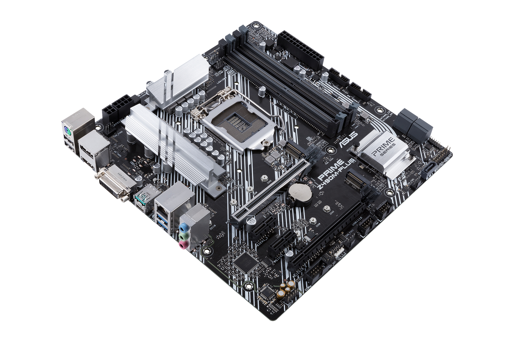 ASUS PRIME Z490M-PLUS Mainboard Grau