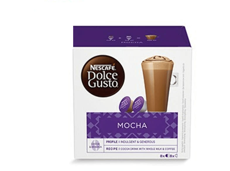 Dolce Gusto Mocha 16 caja de nescafé monodosis pack para 8 tazas