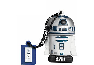 Pendrive de 32 GB - Tribe R2-D2 TLJ (FD030711), 2.0, Diseño Star Wars, Para Windows, Mac y Linux, Negro