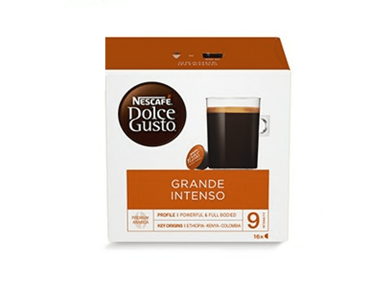 Café Grande Intenso en nescafé dolce gusto 16 uds. estuche premium de ethiopia kenya y colombia 9