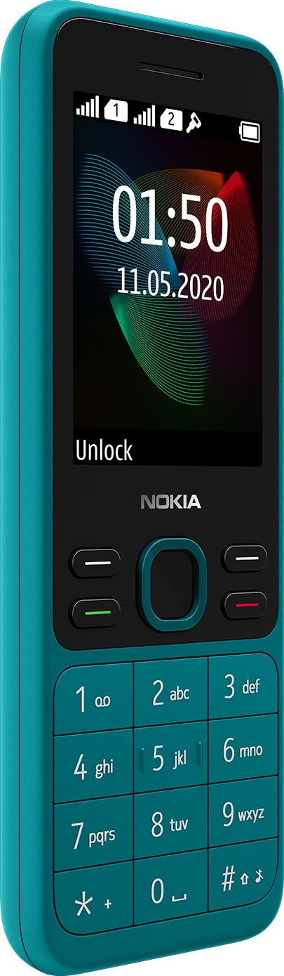NOKIA 150 (2020) Dual SIM Cyaan Groen (16GMNE01A03)