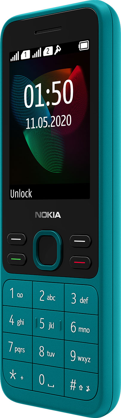 NOKIA 150 (2020) Dual SIM Cyaan Groen (16GMNE01A03)