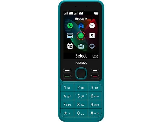 NOKIA 150 (2020) Dual SIM Cyaan Groen (16GMNE01A03)