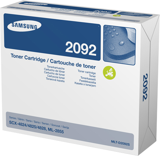 Tóner - HP, MLT-D2092S, Negro