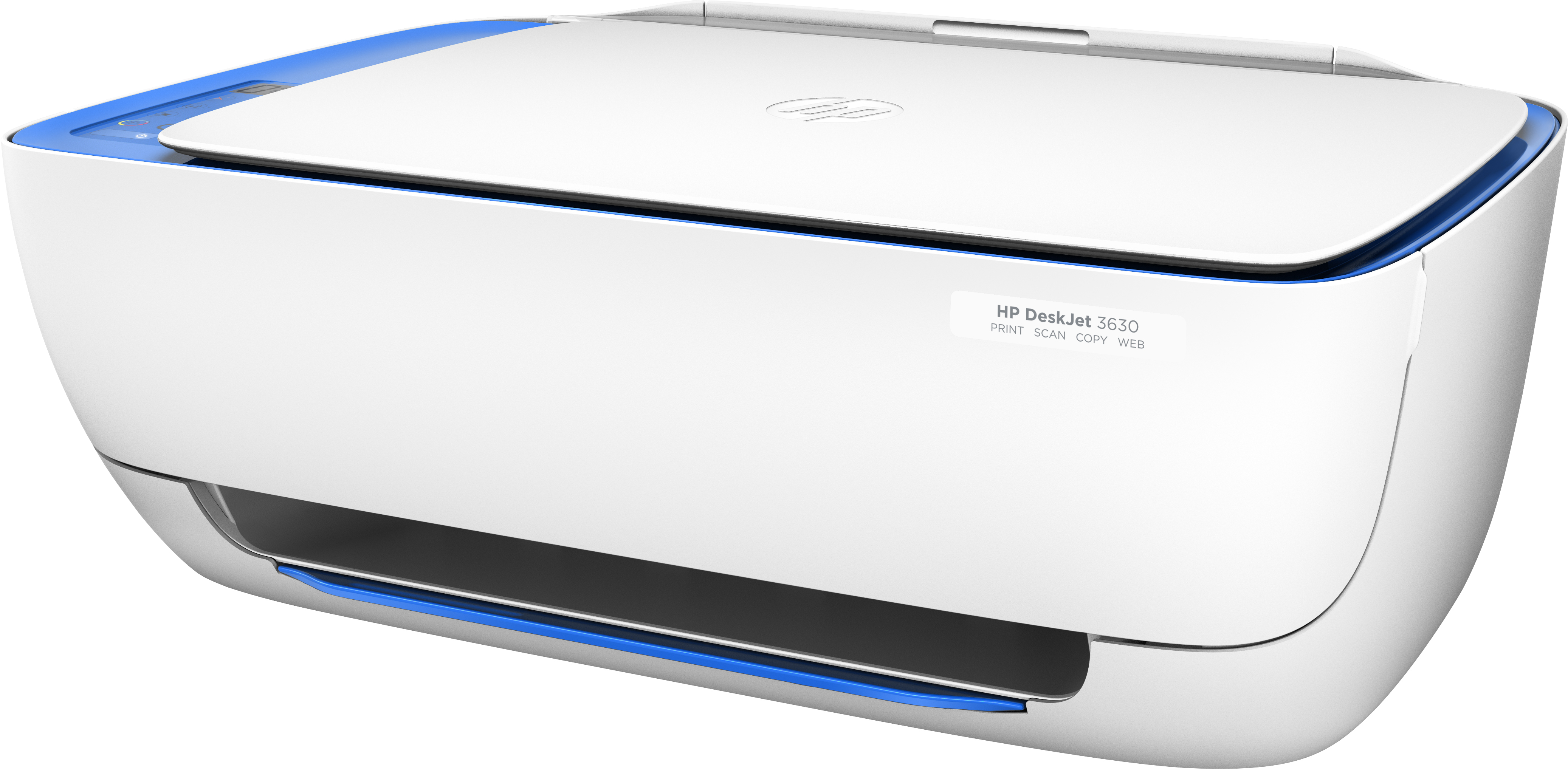 Impresora Multifunción - HP DeskJet 3637, Impresión, copia, escaner, WiFi, USB