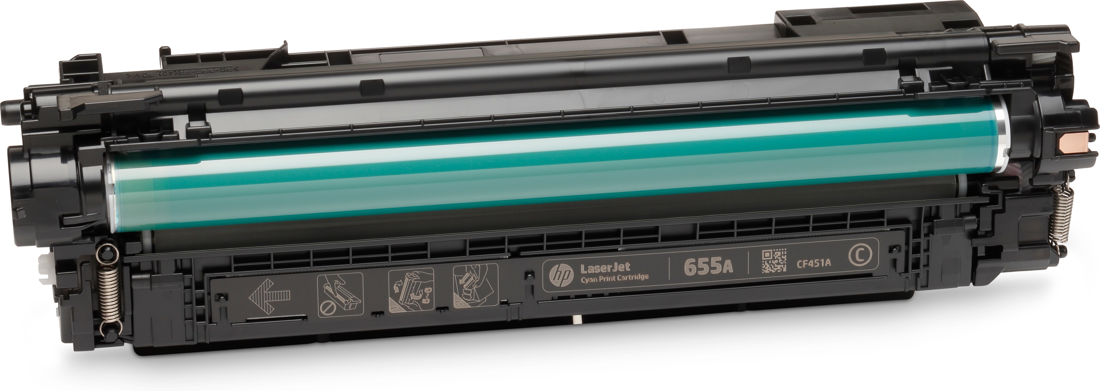Cartucho de Tóner - HP Original LaserJet 655A, Cian