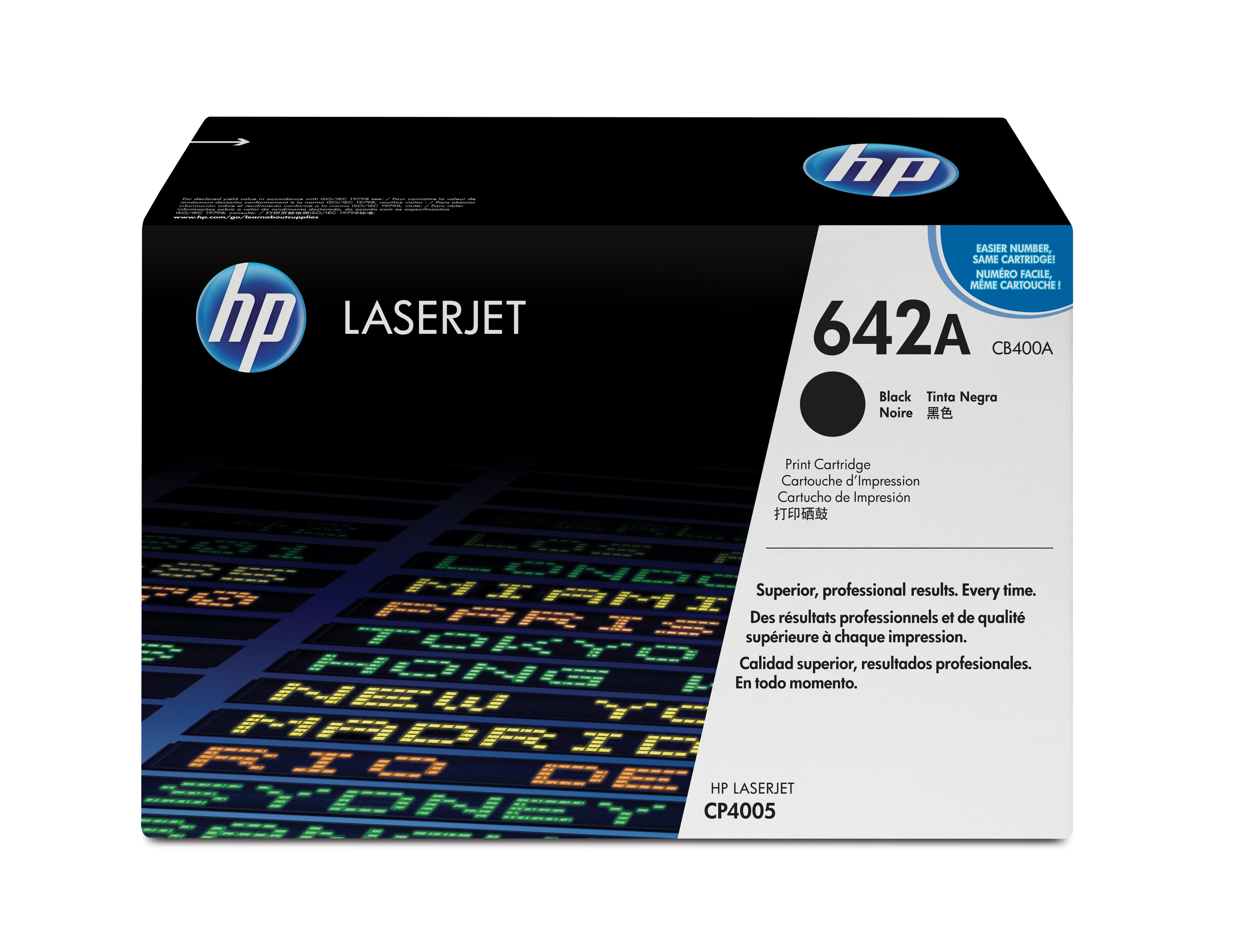 Toner - HP 642A - Negro - original - LaserJet - cartucho de tóner (CB400A ) - para Color LaserJet