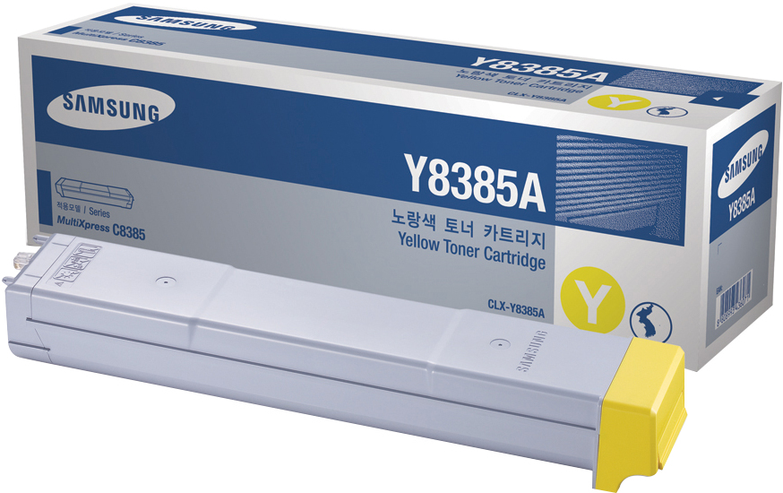 Tóner de láser - Samsung CLX-Y8385A, 15.000 páginas, amarillo