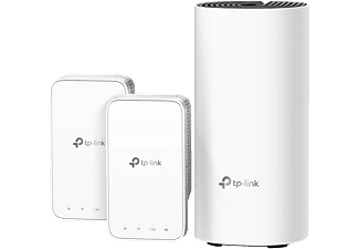 TP-LINK Deco M3 - WLAN Mesh System (Weiss/Schwarz)