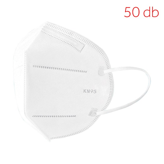 IDEA KN95 Egészségügyi eldobható FFP2 szájmaszk, 50db