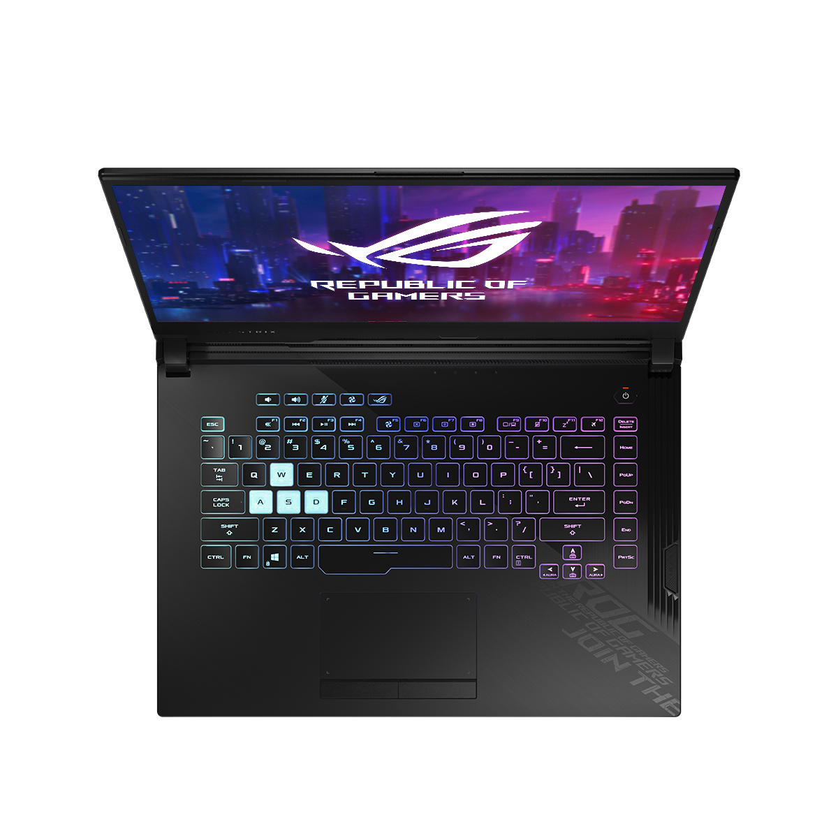 Portátil gaming - ASUS ROG Strix G15 G512LV-AL007, 15.6", i7-10750H, 16GB RAM, 512GB SSD, RTX™2060, Sin sistema operativo