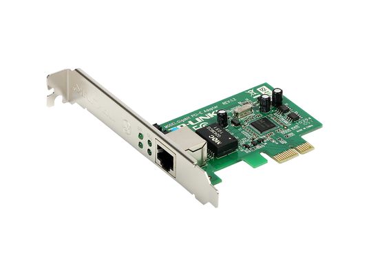 TP-LINK TG-3468 - PCIe-LAN-Adapter (Silber/Grün)