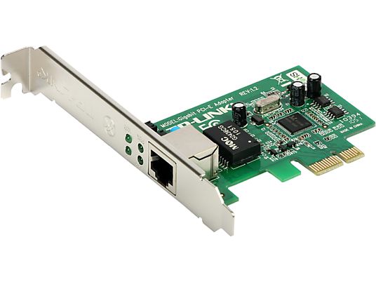 TP-LINK TG-3468 - Adattatore PCIe LAN (Argento/Verde)