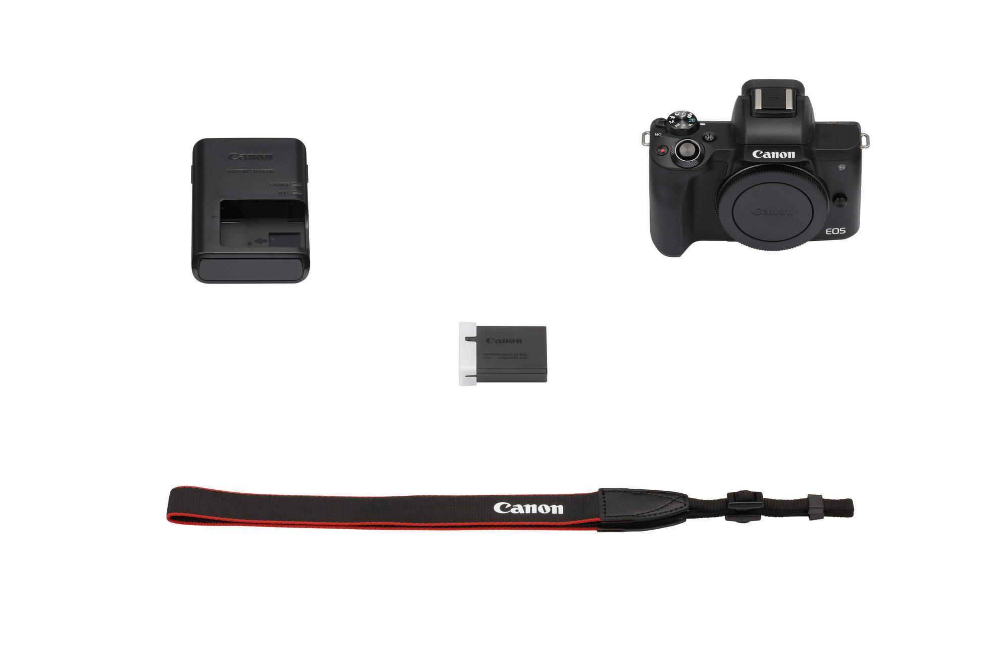 CANON EOS M100 Body Systemkamera mit Objektiv 15-45 mm, 7,5 cm Display Touchscreen, WLAN