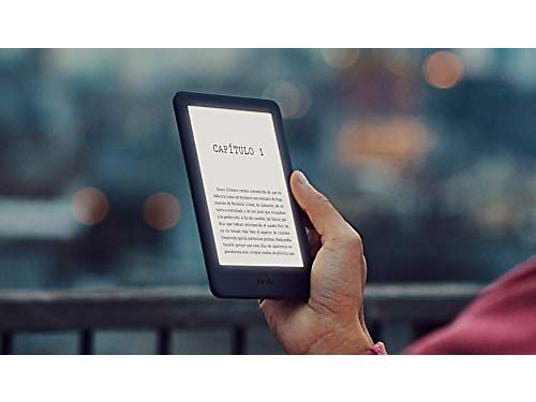 eReader - Amazon Kindle White, Para eBook, 6" 167 ppp LED, WiFi, Luz integrada regulable, 8 GB, Blanco