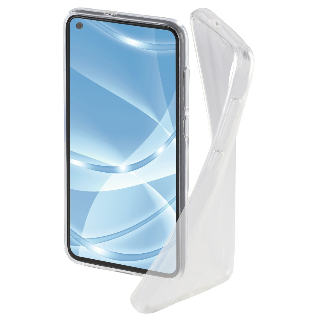 Crystal Galaxy HAMA Backcover, Clear, Samsung, A21s, Transparent