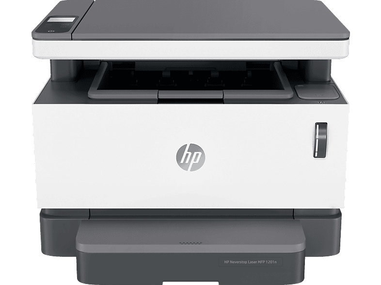 HP Neverstop Laser 1201n Laser Multifunktionsdrucker Netzwerkfähig Multifunktionsdrucker in Weiß
