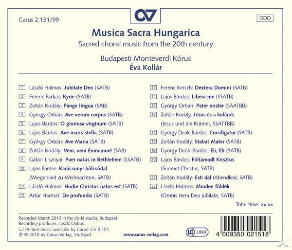 CD-tok hátulja magyar szöveggel.