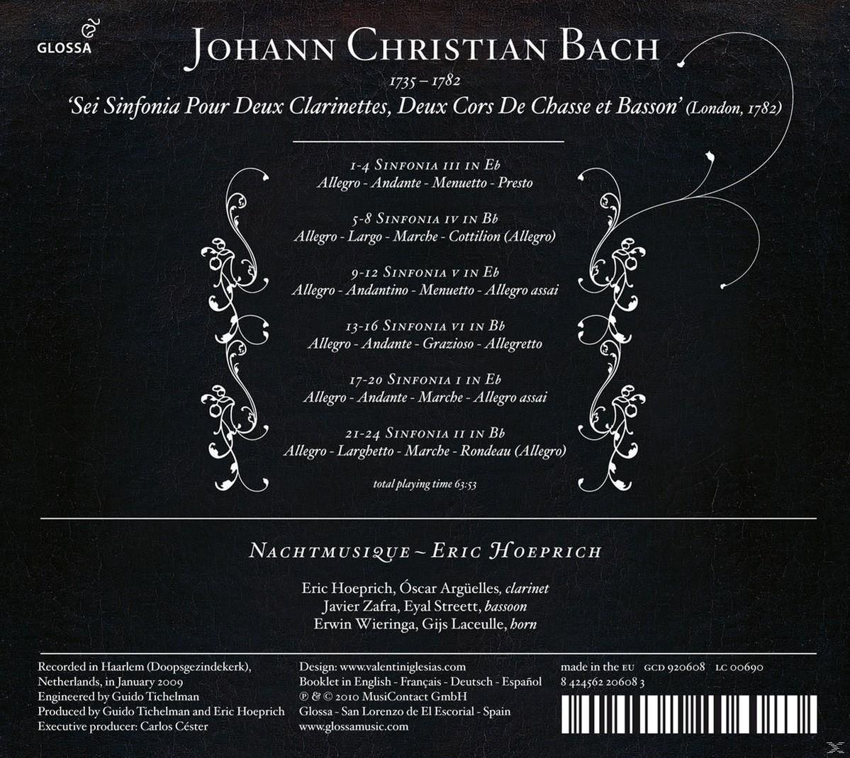 Eric Hoeprich - Sei Sinfonia  - (CD)