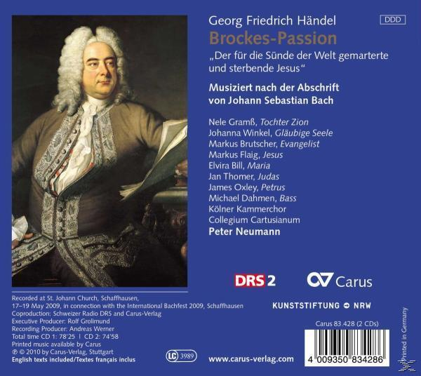 Albumcover mit Mann in Perücke und Text.