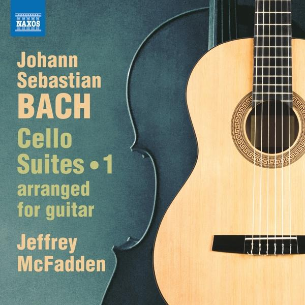 CD-Cover einer Gitarre und eines Cellos, Titel ist Johann Sebastian BACH.