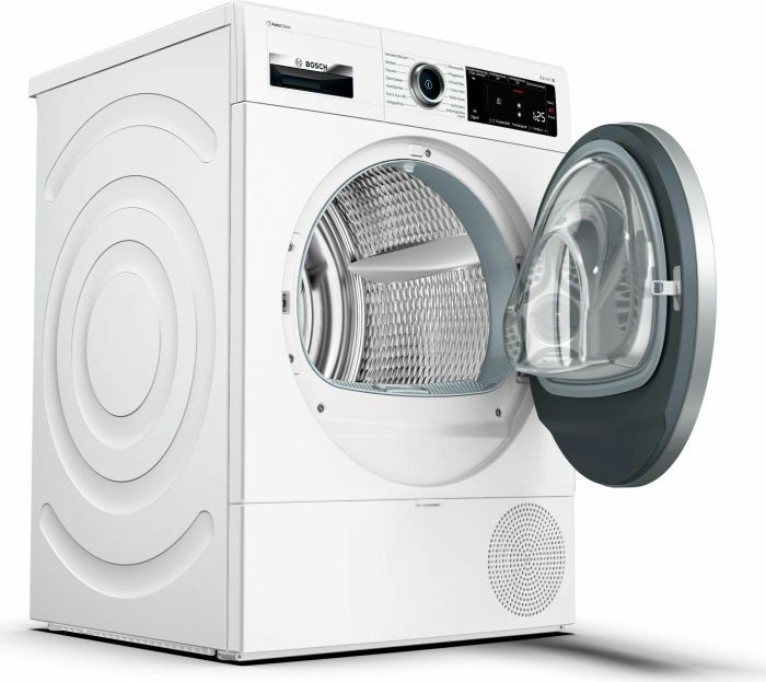 BOSCH WTX87M00 Wärmepumpentrockner (8 kg), Weiß)