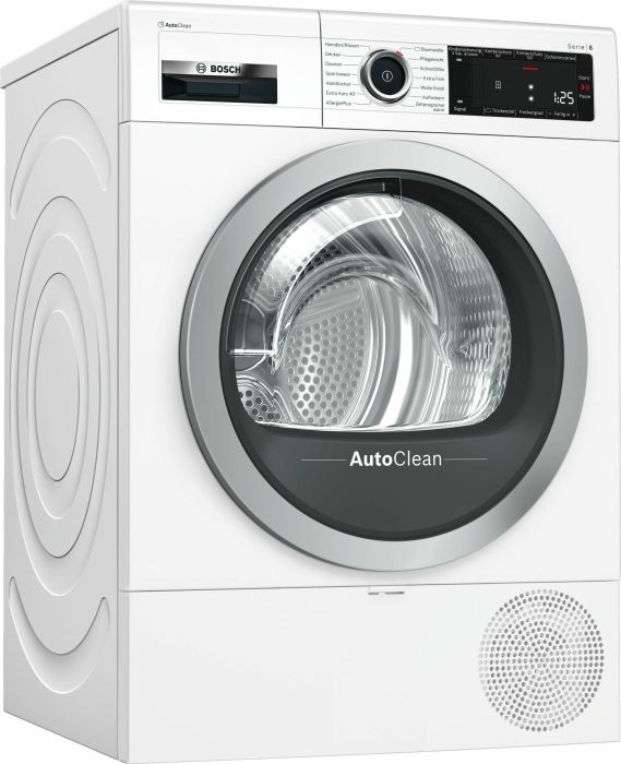 BOSCH WTX87M00 Wärmepumpentrockner (8 kg), Weiß)