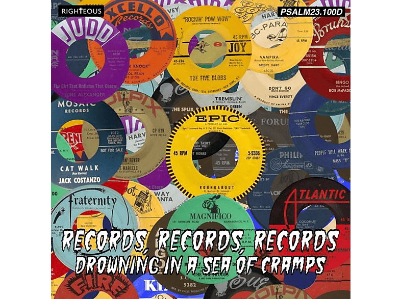 VARIOUS - Records,Records,Records: Drowning In A Sea Of Cr - (CD)