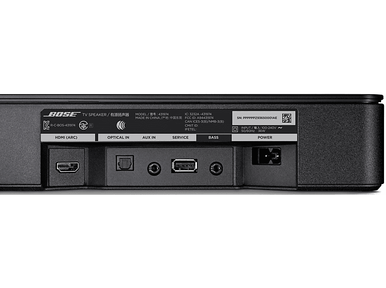 Bose TV Speaker; Soundbar — Foto 5 von 5