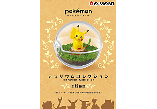 RE-MENT Collezione Pokémon Terrarium - Vol.1 (Set di 6) - Figure collettive (Multicolore)