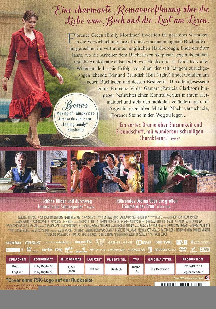 DVD-Cover mit Text und Bildern von Personen, u.a. in rotem Kleid.