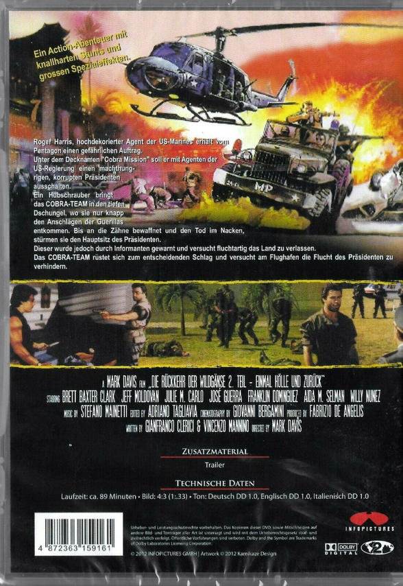Die Rückkehr der Wildgänse Teil 2 DVD