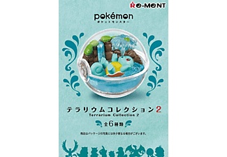 RE-MENT Collezione Pokémon Terrarium - Vol. 2 (Set di 6) - Figure collettive (Multicolore)