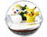 RE-MENT Pokémon Terrarium Collection - Vol. 2 (6-er Set) - Sammelfiguren (Mehrfarbig)