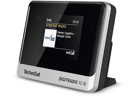 TECHNISAT DIGITRADIO 10 IR DAB+ Radio, Stationäres Radio / Radioadapter,  DAB+, Internet Radio, FM, AM, DAB, Bluetooth, Schwarz/Silber DAB+ Radio in  Schwarz/Silber kaufen | SATURN