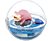 RE-MENT Pokémon Terrarium Collection - Vol. 4 (6-er Set) - Sammelfiguren (Mehrfarbig)