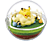 RE-MENT Pokémon Terrarium Collection - Vol. 4 (6-er Set) - Sammelfiguren (Mehrfarbig)