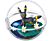 RE-MENT Pokémon Terrarium Collection - Vol. 4 (6-er Set) - Sammelfiguren (Mehrfarbig)
