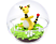 RE-MENT Collezione Pokémon Terrarium - Vol. 5 (Set di 6) - Figure collettive (Multicolore)