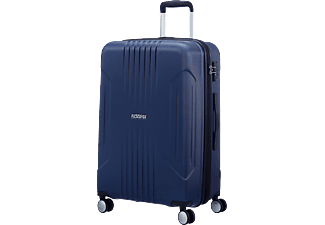 AMERICAN TOURISTER Tracklite Spinner gurulós kibővíthető TSA bőrönd, 68/25, sötétkék (88745-1265)
