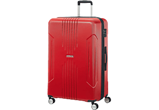 AMERICAN TOURISTER Tracklite Spinner gurulós kibővíthető TSA bőrönd, 78/29, lángvörös (88752-0501)