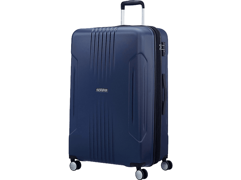 AMERICAN TOURISTER Tracklite Spinner gurulós kibővíthető TSA bőrönd, 78/29, sötétkék (88752-1265)