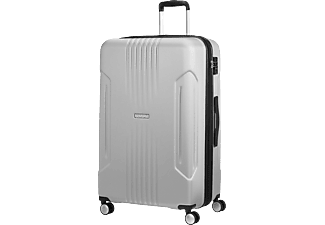 AMERICAN TOURISTER Tracklite Spinner gurulós kibővíthető TSA bőrönd, 78/29, ezüst (88752-1776)